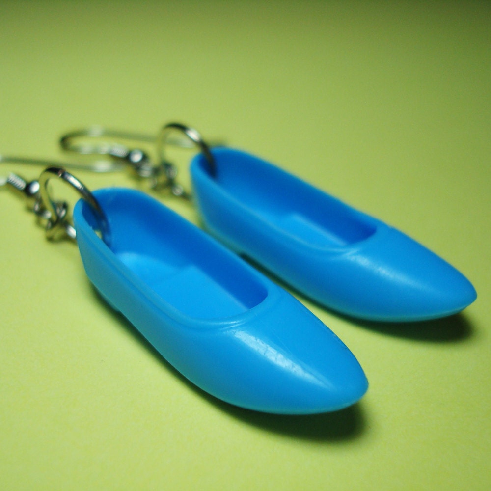 The Indie Girl- Barbie Shoe Earrings