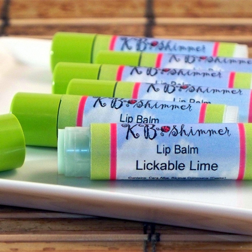 Lickable Lime Lip Balm