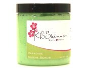 Paradise Sugar Scrub 9 oz Jar - Vegan Emulsifying Scrub