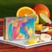 Kaleido-Soap Rainbow Colored Soap, Tropical Scented