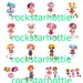 Scrabble Tile .75 x .812 inches LaLaLoopsy 4 x 6 square Digital Images