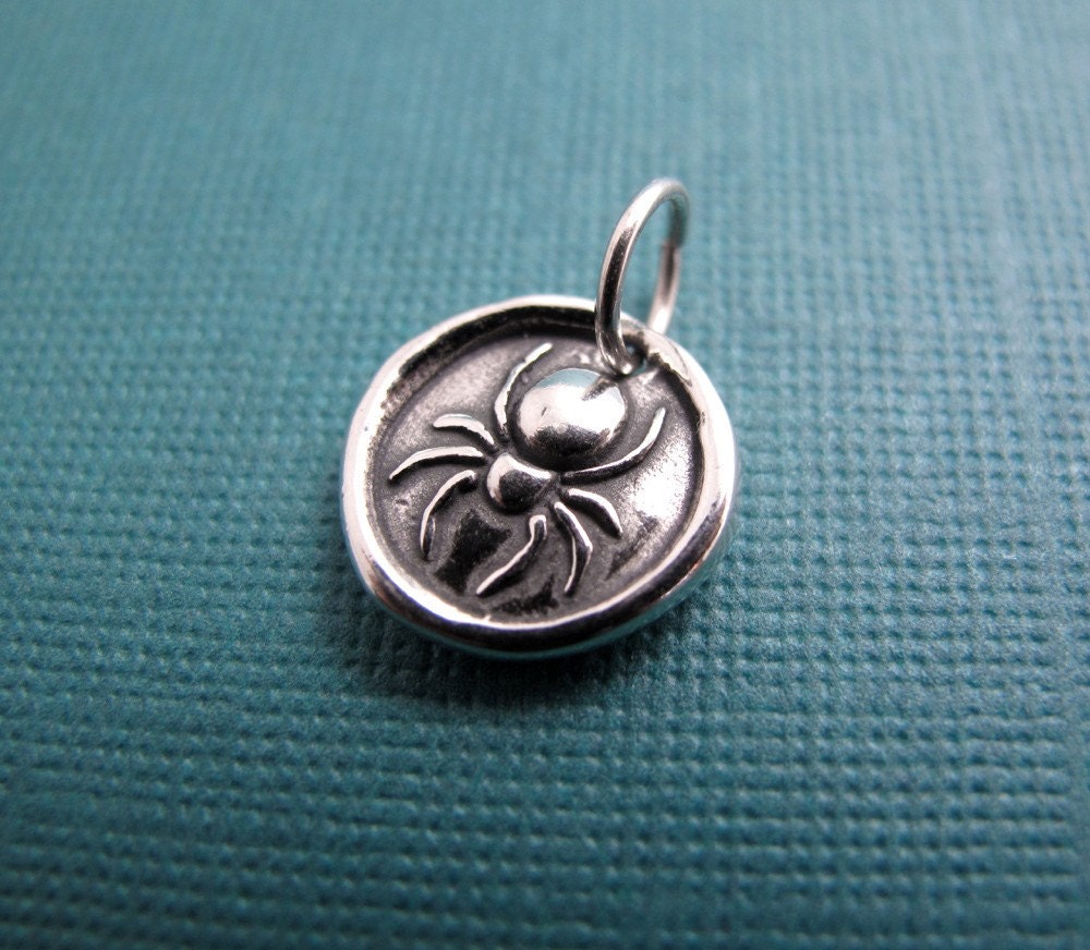spider woman sterling silver charm