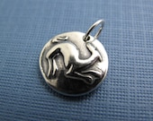 love dog sterling silver charm