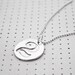 vintage number 2...fine silver necklace
