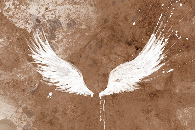 White Wings Art Fine Art Print - 36x54 Print