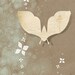 Moth Art - 8x10 Print - Paper Moth - earth tones collage illustration