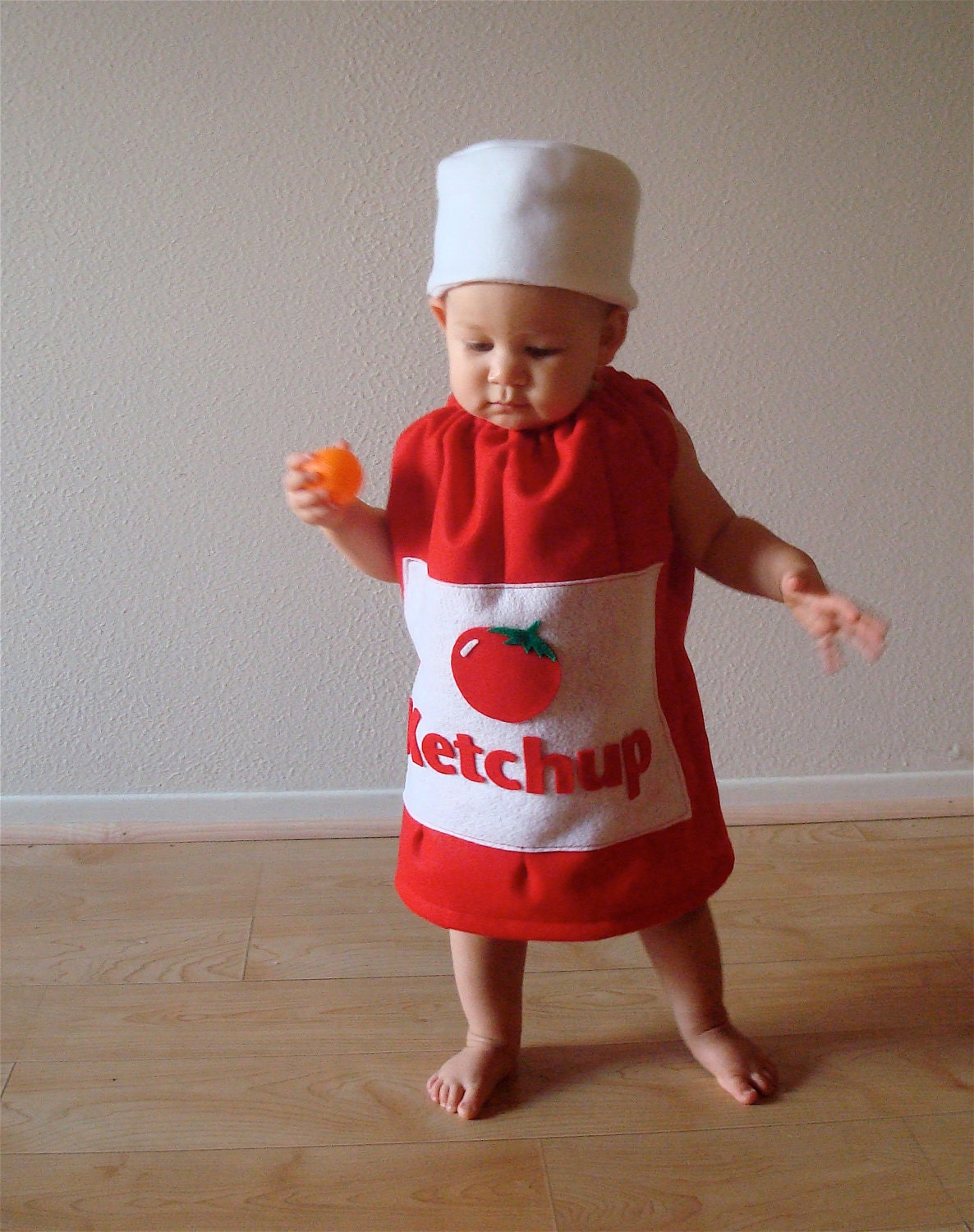 Twin Set- French Fries and Ketchup Bottle Kids Costumes