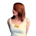 Knit Bow Necklace - hand knitted mustard yellow bow on gold chain