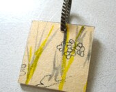 Flower Pendant, Recycled Pendant Jewelry, Recycled Upcycled Accessory, RECYCLEry Upcycled Eco Friendly Pendant