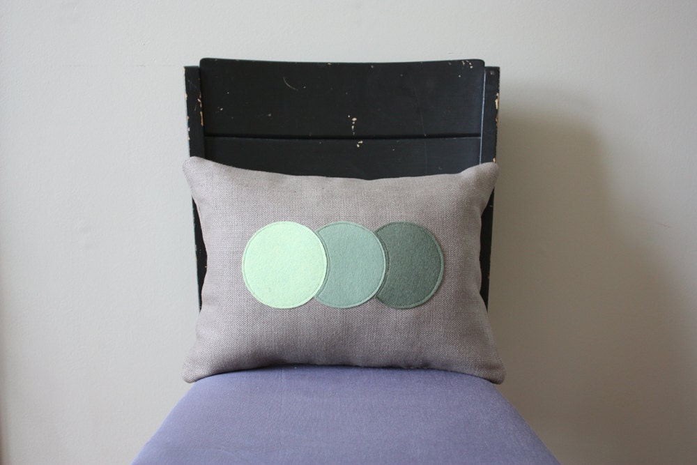 Ombre Trio Pillow - Pistachio