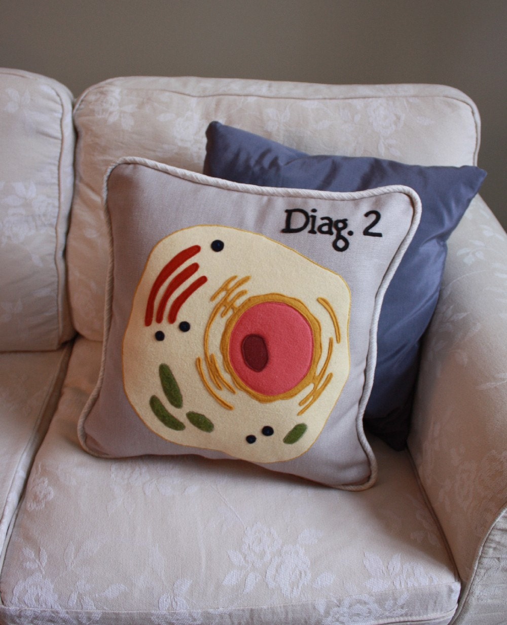 Diagram Pillow - Eukaryotic Cell
