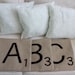 2 Letter Pillows - Inserts Included