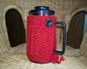 French Press Cozy Bodum Crocheted