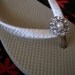 Deluxe So Sweet Bride Charlotte Pearl and Rhinestone Center Bridal Wedding  Flip Flops