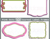 Pink Dots Digital Journal Labels