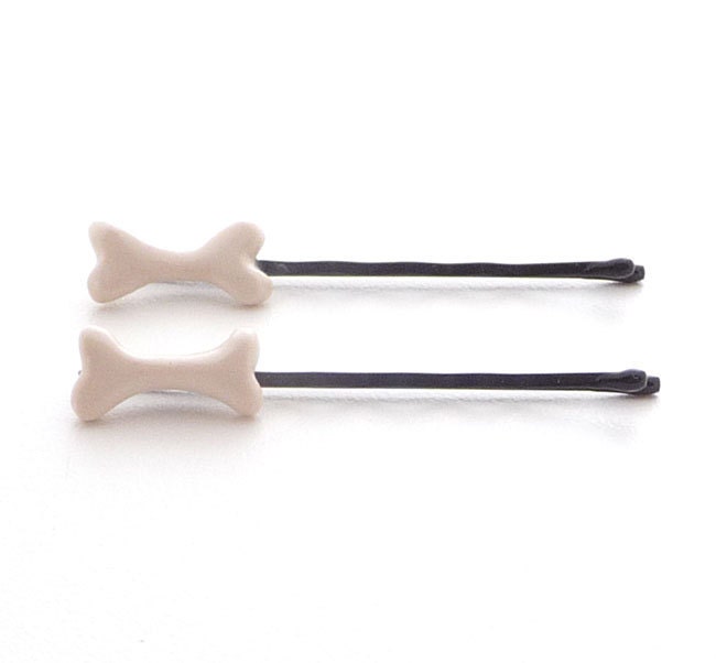 Halloween Bone Hair Accessories Bobby Pins White Leg Arm Femur