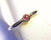 Little Pink Sapphire Ring