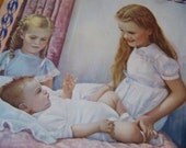 merrill chase little helpmates litho