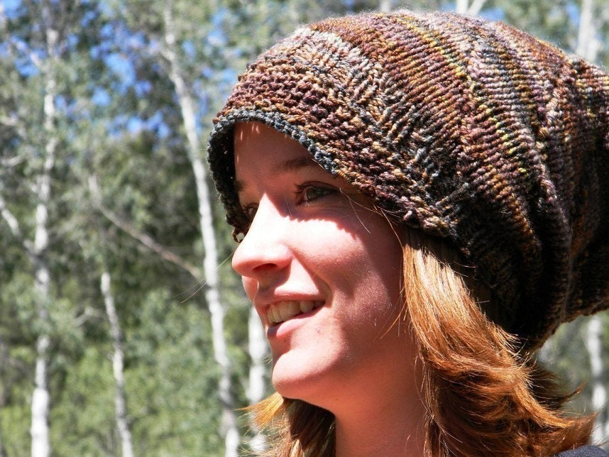 Pagosa - A Pattern for a Slouchy Beanie with a Brim