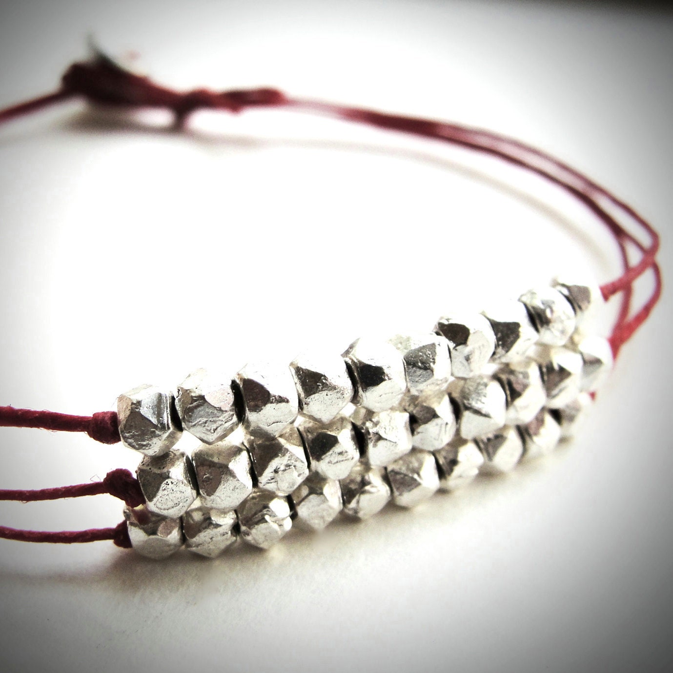 3 Silver Strands bracelet