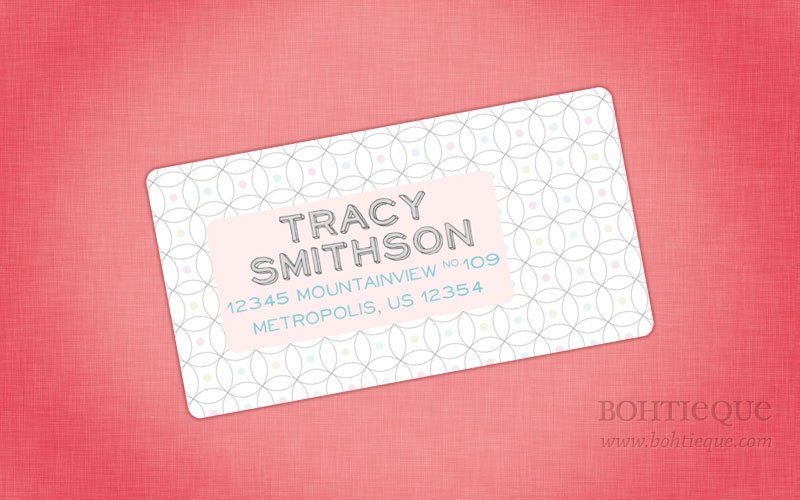 Tracy Custom Return Address Labels