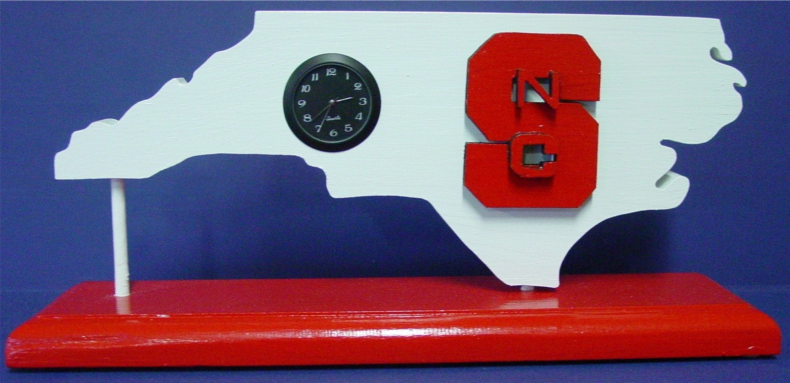 NC State Desk / Mantle clock
