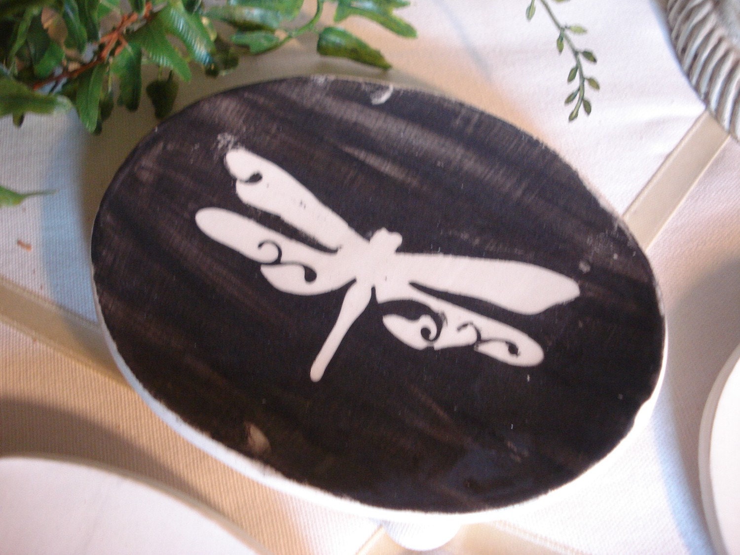Oval Dragonfly Mini Plates