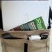 Black Sock MONKEY Portraits MESSENGER Book Laptop Diaper BAG