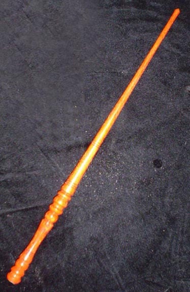 PADAUK Wood MAGIC WAND, Pagan, Wicca, Fairy, Wizard, Druid