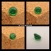 Tsavorite Garnet, Emerald Green Ring with Diamonds in Palladium