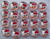 Handpainted Glass Gems  for  decorations party favors   mini art  lighthouses lighthouse