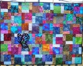 A Breath of Air - Team Quiltsy Batik Challenge Quilt