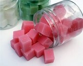 MEDIUM jar - Triple Butter Soap Bits - all natural cloth wipe solution cubes - Choose your own Scent