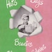 Vintage Crochet Booklet 1950's Patterns For Hats, Bags, Slippers, Gloves and More PDF -INSTANT DOWNLOAD-