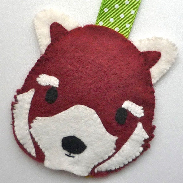 Red Panda Pass Case PDF Pattern