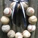 The Original New York Yankees Baseball Love Wreath - no hat or letter