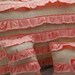 Ruffled Burlap Pillow Trio