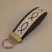 Jesus Fish Ribbon Key Fob