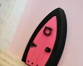 Gnome Doors, Faerie doors, Fairy Doors, Elf Doors, 5.5 inch colored - your choice.