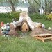 Gnome doors, Fairy Doors, Faerie Doors, Elf Doors, 12 inch, lion knocker.