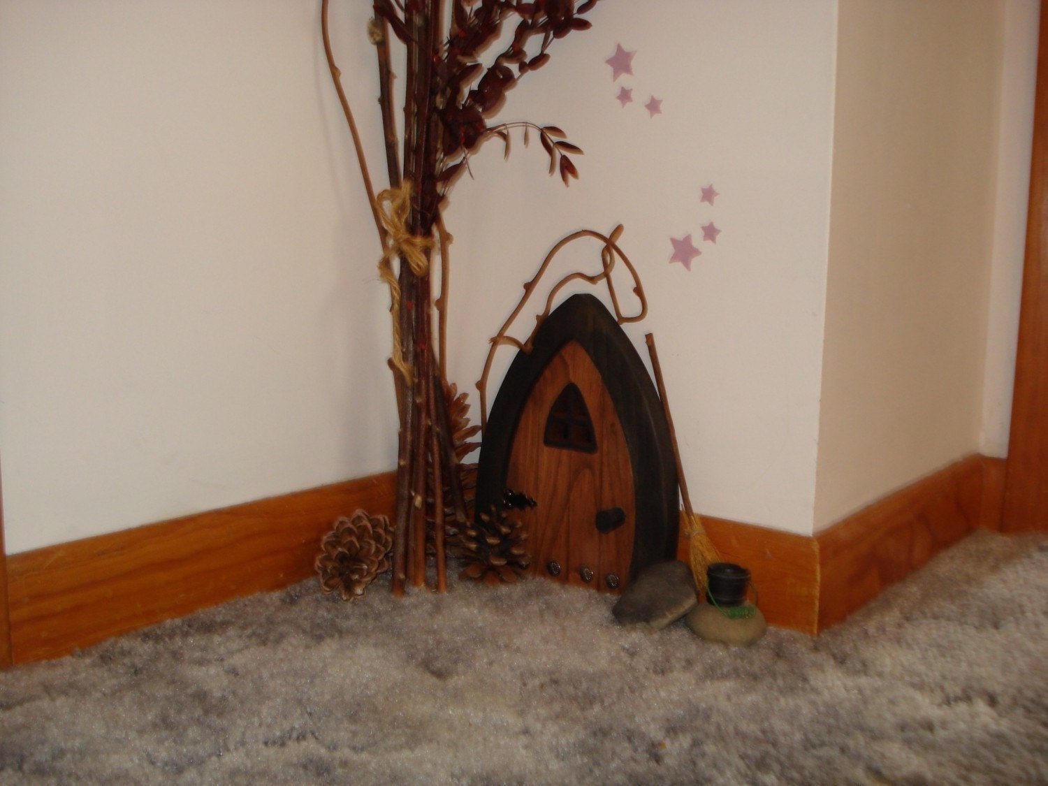 Gnome doors, Fairy Doors, Faerie Doors, Elf Doors, 9 inch.