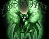 Absinthe Fairy 11 x 17 inch print by Jesse Lindsay