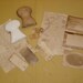 PRIMITIVE GRUBBY STAIN / E-book how to make your own stain for paper and fabric / tea stain how to