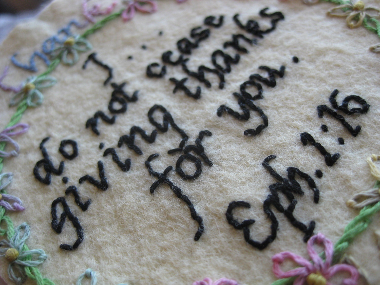 Hand Embroidery Patterns for Keepsake Thank You, Thinking of You, Get Well and Anniversary Gifts with Bible Verses
