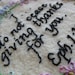 Hand Embroidery Patterns for Keepsake Thank You, Thinking of You, Get Well and Anniversary Gifts with Bible Verses