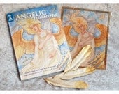 Angelic Visions Art Book Gift Bundle with FEATHER Bookmark and Print