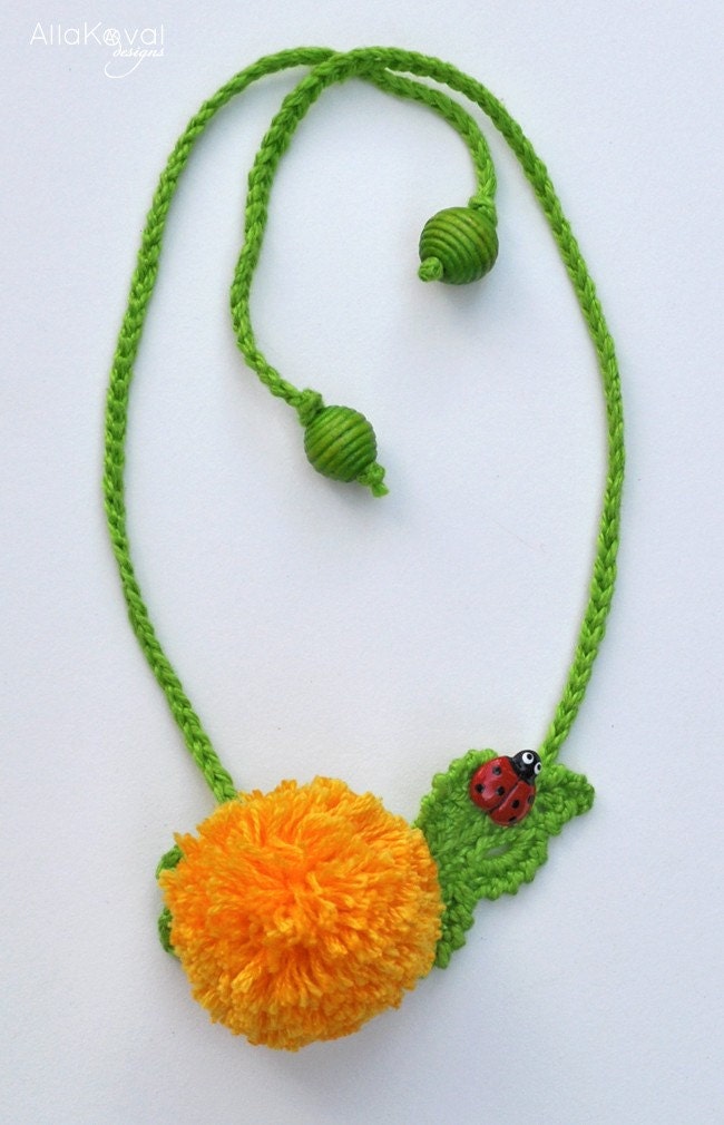 Dandelion Tunic Pattern/eBook Sizes 2-12 Hand Knitted with Crocheted details