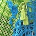Jardin Hip Shawl Crochet Pattern/Ebook PDF Sizes Kids to Adult
