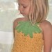 Fruity Fun. Pineapple Top Sizes 2-12 Pattern/Ebook Crochet