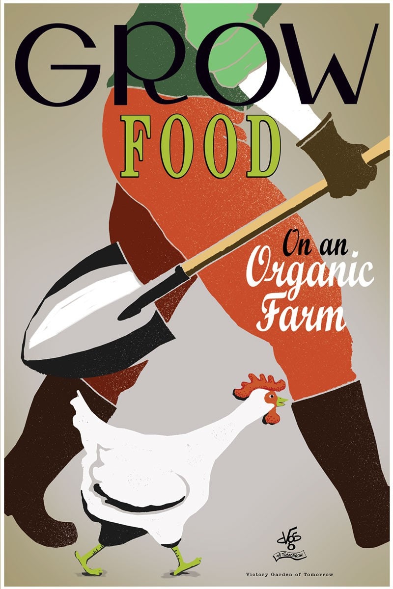 Grow Food poster art